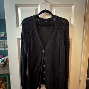 Torrid Black Knit Sweater